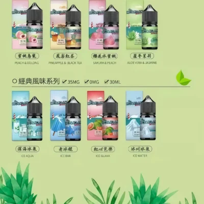HOLIDAY SALT假日鹽煙油 假日鹽煙油 30ML/35MG 進口電子煙油推薦 海外精品丁鹽小煙油,35mg高濃度尼古丁鹽體驗