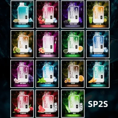 SP2S GEM 9000 PUFFS 拋棄式電子煙 一次性霧化桿 SP2S GEM 9000 Puffs拋棄式電子煙 一次性可充電電子煙 台灣現貨