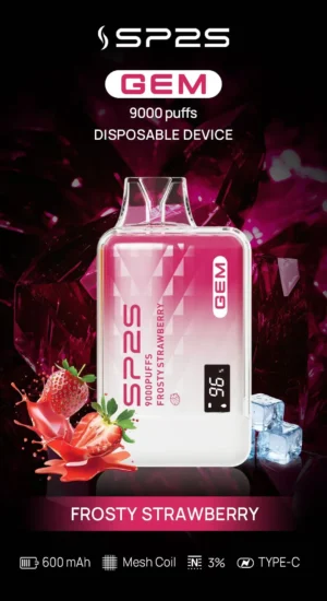 SP2S GEM 9000 PUFFS 拋棄式電子煙霧化桿 SP2S GEM 9000 Puffs拋棄式電子煙 一次性可充電電子煙 台灣現貨