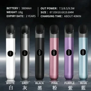 XIAOKE主機六代 梟客霧化桿 5 XIAOKE六代主機 高性能電子煙煙桿 支援悅刻六代煙彈 三檔功率調節