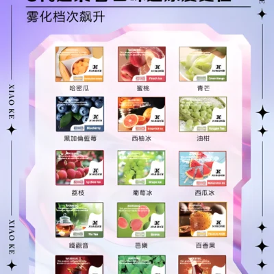 XIAOKE梟客五代煙彈 (1) XIAOKE梟客五代煙彈 適配RELX四代五代主機 高兼容防漏設計與15款口味選擇