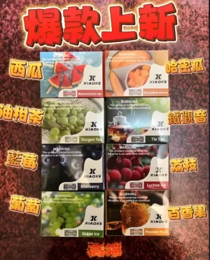 XIAOKE梟客五代煙彈 適配RELX四代五代主機 XIAOKE梟客五代煙彈 適配RELX四代五代主機 高兼容防漏設計與15款口味選擇