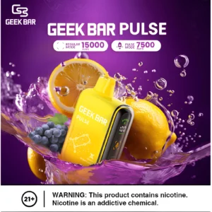 goodsGeek Bar Pulse 15000 一次性電子煙評測 功能 規格 口味與使用體驗全面解析 Geek Bar Pulse 15000 一次性電子煙評測 功能 規格 口味與使用體驗全面解析