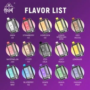 喜貝 Hebat 10000 puffs 喜貝 Hebat 10000 PUFFS 拋棄式電子煙 喜貝 Hebat 10000 PUFFS 拋棄式電子煙 | 高續航一次性電子煙 電子煙推薦