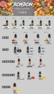 甜味系 BONBON 邦邦小煙油 30ml|高甜尼古丁鹽煙油口味推薦 3 甜味系 BONBON 邦邦小煙油 30ml