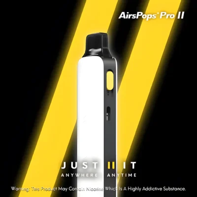 AIRSCREAM AirsPops Pro II 是 AIRSCREAM 小煙主機 AIRSCREAM AirsPops Pro II 註油主機|英國氣泡二代小煙主機 原裝正品 5-18W 可調