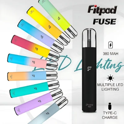FITPOD Fuse 氣動主機｜原裝正品 RELX 4/5/6代煙彈兼容 呼吸彩燈 台灣現貨
