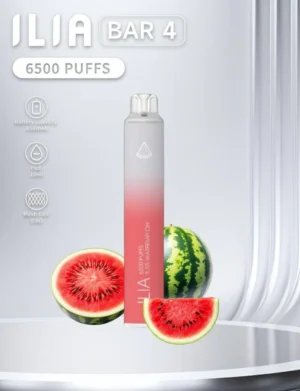 ILIA BAR4 6500西瓜 Ilia Bar4 6500口一次性電子煙 哩啞四代拋棄式電子煙 台灣爆款現貨