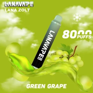 LANA 8000青提 LANA ZOLT 8000 PUFFS 拋棄式電子煙|原裝正品 可充電 台灣現貨