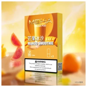 Meha電子煙-魅嗨五代煙彈-Meha-Crush系列菸彈-芒果冰沙口味 魅嗨 MEHA 五代煙彈|原裝正品 2.5ml 16種口味 3% 尼古丁鹽 台灣現貨