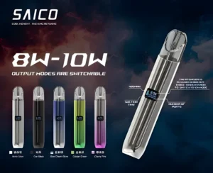 SAICO-炫刻一代電子煙煙機【一代通用】【8w-10w-輸出】【顯示屏】【鋅合金】-1-510x415.jpg_upscayl_4x_upscayl-standard-4x 炫刻 SAICO 一代鋅合金主機|原裝正品 8-10W 兩檔功率 OLED 顯示屏 台灣現貨