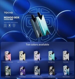 TOKYO MOHOO BOX主機 TOKYO MOHOO BOX煙桿|12ML大容量封閉式煙彈 × MESH鋼網霧化科技