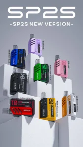 SP2S MACHINE X 方塊主機|原裝正品 換彈式電子煙 八色潮流配色 台灣現貨 2 SP2S MAX 方塊主機 是 SP2S 思博瑞最新推出的高顏值換彈式電子煙主機