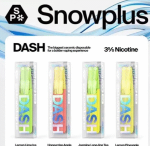 鴨嘴獸4000口 正品鴨嘴獸拋棄式電子煙 Snowplus DASH 經典一次性煙桿 4000 口超長續航 × 7.5ml 大容量