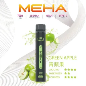 Meha Xbar 7000 puffs一次性電子煙 Meha Xbar 7000 Puffs 拋棄式電子煙|魅嗨小黑條|一次性 7000 口新品上市