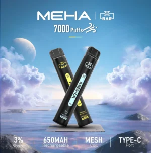 Meha Xbar 7000 puffs拋棄式電子煙 Meha Xbar 7000 Puffs 拋棄式電子煙|魅嗨小黑條|一次性 7000 口新品上市