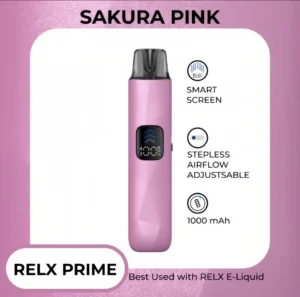 relx prime小煙主機 悅刻煙桿 RELX Prime Kit|開放式註油主機套裝|35W 大功率 × 可調氣流 × 防漏煙彈