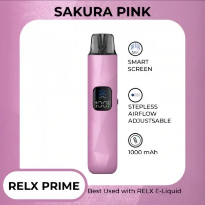 relx prime小煙主機 悅刻煙桿 RELX Prime Kit|開放式註油主機套裝|35W 大功率 × 可調氣流 × 防漏煙彈