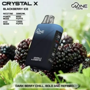 aone一次性黑莓-400x400 AONE Crystal X 12000 Puffs — 水晶二代一次性電子煙|極致口感 × 超長續航 × 現貨供應
